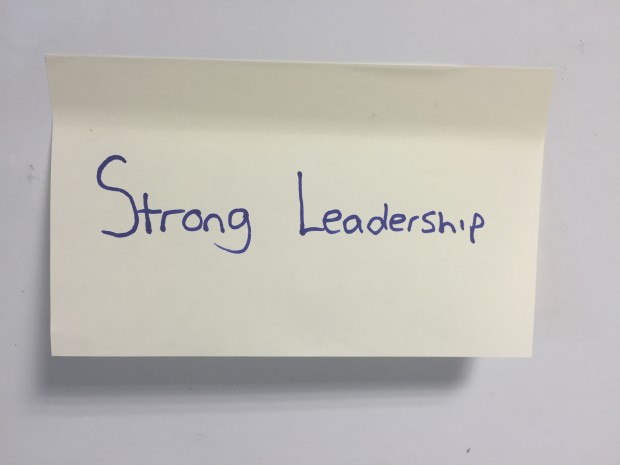 Strong Leadership