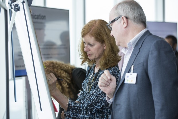 Catriona McGrath (GDS) and Tony Durcan (Newcastle City Council)